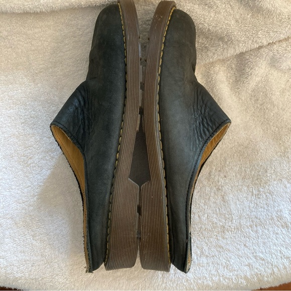 Vintage Doc Martens Black Leather Mules UK 6 US 7.5 - Picture 9 of 11